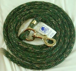 Nylon Lead Rope - Multi-Color -Equestrian Supply Store 114408 006 nylon lead rope woodland camo 07970 88277.1527294821