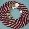 Nylon Lead Rope - 2 Color -Equestrian Supply Store 114408 012 nylon lead rope black pink 56850 09075.1537223142