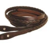 Tory Leather Dark Oil Braided Split Reins 1 Tory Leather Dark Oil Braided Split Reins -Equestrian Supply Store 242doimg 2829 85138 04140.1527303939