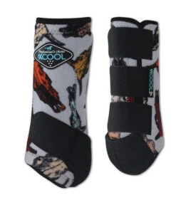 Professional's Choice 2XCool SM Boot Prints -Equestrian Supply Store 2xcool smb front steerhead XCFM pro choice 95419.1675903559