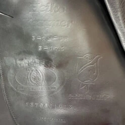 Used Schleese HK Dressage Saddle 17.5/MW -Equestrian Supply Store 327 Stamp 05495.1684874768