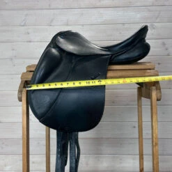 Used Stubben Genesis CL Dressage Saddle 17/N -Equestrian Supply Store 332 Flap Width 92362.1687460946