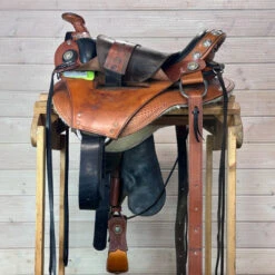 Used Ortho-Flex Western Saddle 15/M -Equestrian Supply Store 337 L Rigging 78580.1690420281