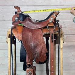 Used Ortho-Flex Western Saddle 15/M -Equestrian Supply Store 337 Seat Measurement 13210.1690420274