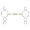 Happy Mouth 3-Ring French Link Pessoa Gag -Equestrian Supply Store 464479 HM 3 Ring French Mouth Gag 600x600 08803.1587505976