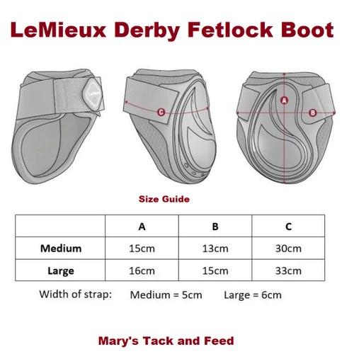 LeMieux Derby Fetlock Boots 4 LeMieux Derby Fetlock Boots - Image 2