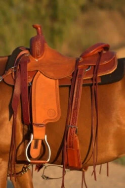 Circle Y Dodge Ranch Sorter Saddle -Equestrian Supply Store Dodge Ranch Sorter Left Profile 07231.1600205703