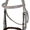 Dy'on Fancy Stitch Hunter Noseband 2 Dy'on Fancy Stitch Hunter Noseband -Equestrian Supply Store FS hunter noseband brown US04JBR dyon 49655.1626552321
