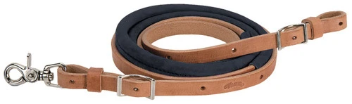 Weaver Leather Weaver Suede Covered Barrel Rein - More Colors! 4 Weaver Leather Weaver Suede Covered Barrel Rein - More Colors! - Image 2