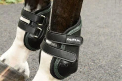 EquiFit AmpTeq Hind Boots With Color Binding -Equestrian Supply Store ampteqwithgreen 20534 80727.1595614798