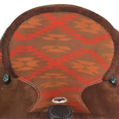 Alamo Saddlery Aztec Arrow Barrel Saddle -Equestrian Supply Store aztec arrow barrel seat AZTEC ARROW alamo 90140.1650658509