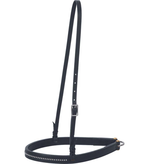 Weaver Leather Weaver Back In Black Noseband 3 Weaver Leather Weaver Back In Black Noseband