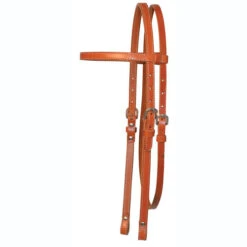 Circle Y Stitched Basic Brow Headstall -Equestrian Supply Store basic stitched brow headstall regular 0125 0001 circle y 05789.1600198446