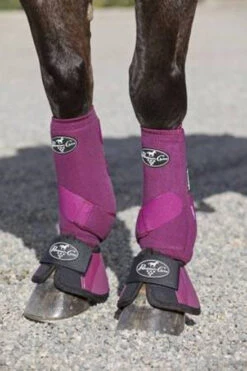 Professional's Choice Spartan Bell Boots -Equestrian Supply Store bb55 professionals choice spartan bell boots wine plus smb 11960 83972.1527299700