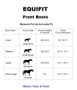 EquiFit T-Boot Luxe Open Front Boots -Equestrian Supply Store boot measure size chart equifit 33850.1603749123