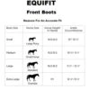 EquiFit Essential Original Open Front Boots -Equestrian Supply Store boot measure size chart equifit 44035.1664322885