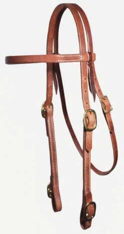 Professional's Choice Buckle End Brow Headstall