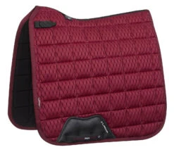 LeMieux Carbon Mesh Dressage Square Pad -Equestrian Supply Store carbon mesh air drsg mulberry side 6739 lemieux 38422.1636591650