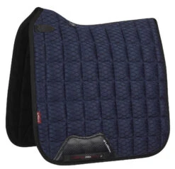 LeMieux Carbon Mesh Dressage Square Pad -Equestrian Supply Store carbon mesh air drsg navy side 6739 lemieux 93701.1636591642