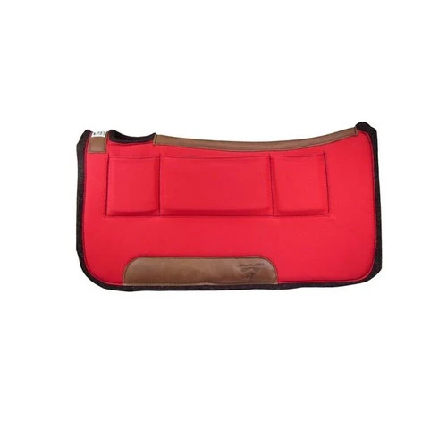 Diamond Wool Contoured Relief Western Saddle Pad 4 Diamond Wool Contoured Relief Western Saddle Pad - Image 2