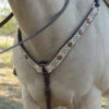 Circle Y Dakota Pinwheel Breast Collar -Equestrian Supply Store dakota pinwheel breast collar brown multicolor lifestyle 1003 23 SC circle y 23816.1613339271