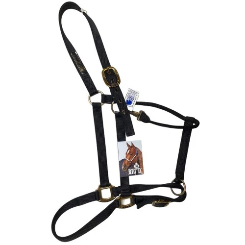 Big D Nylon Draft Halter - Snap + Adjustable Chin 4 Big D Nylon Draft Halter - Snap + Adjustable Chin - Image 2