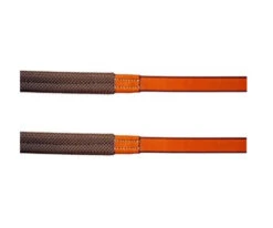 Edgewood Raised Fancy Stitch Rubber Reins -Equestrian Supply Store edgewood rubber reins detail 85774.1615056347