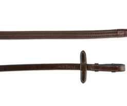 ThinLine English Reins Hook Stud End -Equestrian Supply Store english rein stud hook brown flat 2212 2213 thinline 27221.1675281639