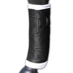 Professional's Choice Equisential Standing Bandage -Equestrian Supply Store equisential standing bandage black on leg EQSB prof choice 82534.1616795719