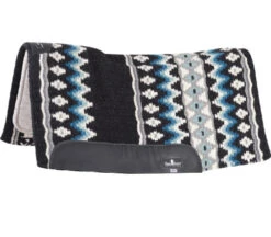 Classic Equine ESP Contour 3/4" Wool Top Pad 15 Classic Equine ESP Contour 3/4" Wool Top Pad -Equestrian Supply Store esp contour 3 4in wool top black seafoam side CESPCW3220 BKSF classic equine 26993.1678293965