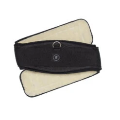 EquiFit Essential SheepsWool Dressage Girth -Equestrian Supply Store essential sheepswool girth black folded 32965 equifit 76219.1624483862