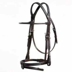 In Horse We Trust Bridle Evolution -Equestrian Supply Store evolution bridle brown ihwt 98727.1596070069