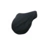 Lettia Fleece Lined Saddle Covers -Equestrian Supply Store fleece lined AP saddle cover black 10023 lettia 32389.1612646782