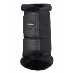 LeMieux Fleece Lined Brushing Boots 20 LeMieux Fleece Lined Brushing Boots -Equestrian Supply Store fleece lined brushing boot black 8953 lemieux 60963.1636831261