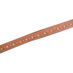 Martin Saddlery Floral Dots Breast Collar -Equestrian Supply Store floral dots breast collar natural dots BC15021EFSNR martin 74699.1616888701