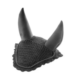 USG Fly Bonnets -Equestrian Supply Store fly veil black black usg 49147.1589058340