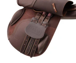 Arena Jump Saddle -Equestrian Supply Store jump brown flap AJCXXXXXXXBRN42 arena saddles 32602.1682452799