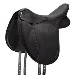 WintecLite HART Dressage D'Lux Saddle -Equestrian Supply Store lite dressage dlux black WHDRLDXXXXBLK43 wintec 51449.1620429006