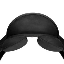 WintecLite HART Dressage D'Lux Saddle -Equestrian Supply Store lite dressage dlux black cantle WHDRLDXXXXBLK43 wintec 82548.1620429018