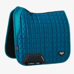 LeMieux Loire Memory Foam Dressage Pad -Equestrian Supply Store loire drsg memory aw22 marine IT01324 lemieux 88471.1681141910