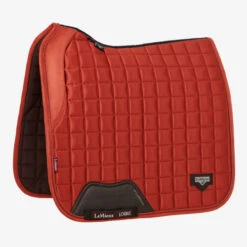 LeMieux Loire Memory Foam Dressage Pad -Equestrian Supply Store loire drsg memory aw22 sienna IT01325 lemieux 42860.1681141928