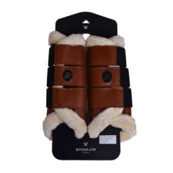 Kingsland KL Lorna Front Protection Boots -Equestrian Supply Store lorna front boots cognac 212 HG 820 557 kingsland 99031.1623195573