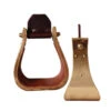 Cashel Monel Stirrup -Equestrian Supply Store monel stirrup brass color 4in cashel 70286.1617398086