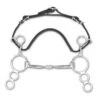 Myler 3-Ring Combination Sweet Iron Comfort Snaffle - MB 01 - Level 1 -Equestrian Supply Store myler 3 ring combination sweet iron comfort snaffle mb 01 1 19112 07401.1527305971