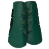Horze Noir Brushing Boots -Equestrian Supply Store noir brushing boots mountain view green pair 19254 MVGR horze 75779.1654206761