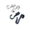 Fager Non-Swivel Curb Hook 2 Fager Non-Swivel Curb Hook -Equestrian Supply Store non swivel curb hook black silver fager 53541.1621036082