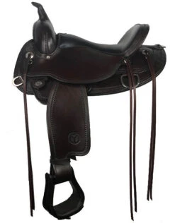 Circle Y Omaha Flex2 Trail Saddle 1554 -Equestrian Supply Store omaha saddle left circle y 70471.1573160904