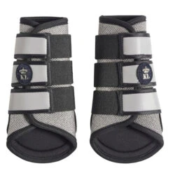 Kingsland Patton Protection Boots -Equestrian Supply Store patton protection boots grey outside 2220433426 kingsland 74561.1657133237