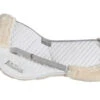 Shires Performance Suede Half Pad -Equestrian Supply Store performance suede halfpad WHITE 5263 shires 99103.1637184388