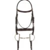 Ovation Draft Cross Plain Raised Padded Bridle -Equestrian Supply Store plain padded draft x bridle brown 469919 ovation 59326.1634241964